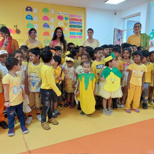 Organize an art and craft corner for children and adults to create mango-themed artworks or crafts.