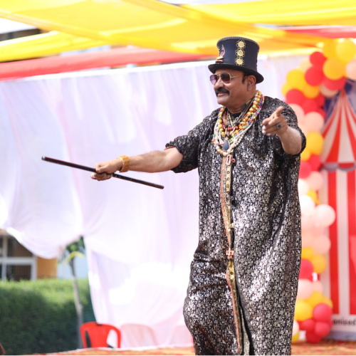 Jugglers, magicians, and entertainers turning moments into magic